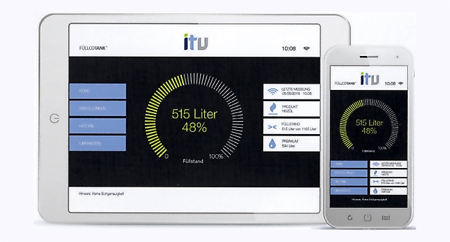 App zur Überwachung von Heizöltanks
